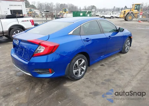 2019 Honda Civic Lx из США, поврежденный, VIN 2HGFC2F62KH569635